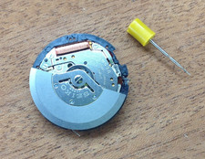 Seiko 5M43A KINETIC Watch Movement - Used - WORKING - Black & White date