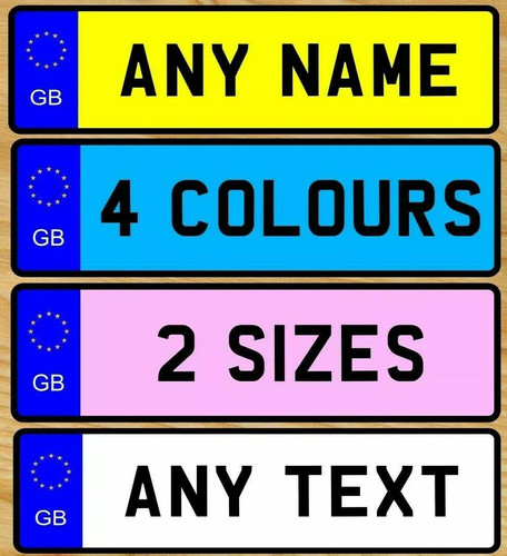 Personalised mini number - personalised,