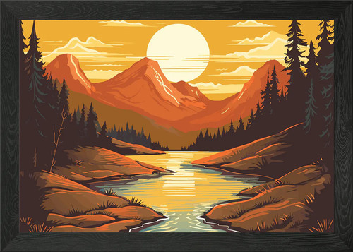 Beautiful valley mountain - valley,
