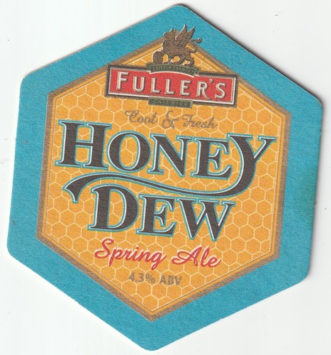 Beer mat fullers - -, brewery