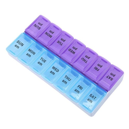 Weekly pill box - pill, am