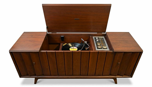 Beltone brown console record - console,
