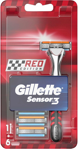 Gillette sensor3 red edition - sensor3,
