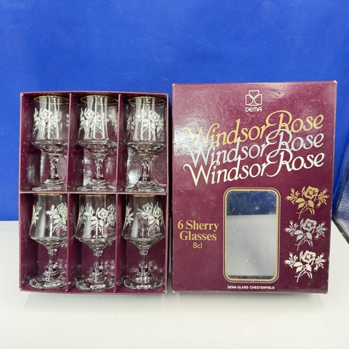 Sherry glasses set windsor - set,
