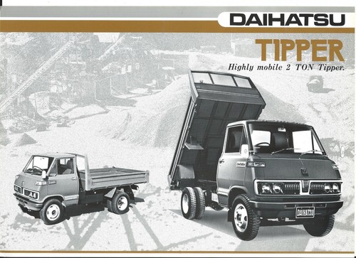 Truck brochure daihatsu - truck,