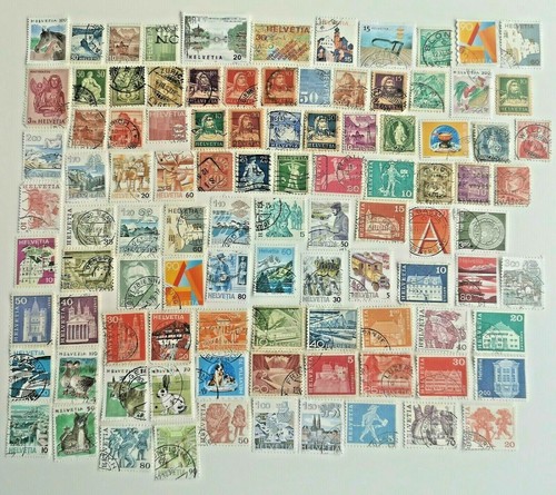 Switzerland stamps collection - switzerland,
