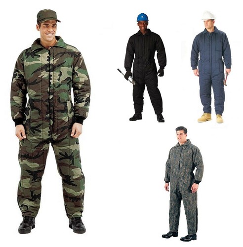 Winter insulated coveralls - coveralls, 1