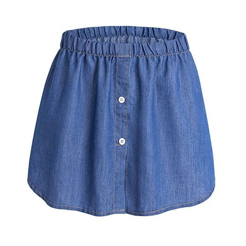 Women denim false - denim, layering