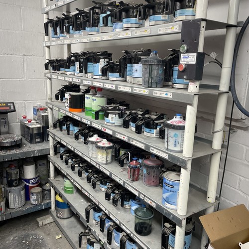 Car paint mixing scheme - paint,