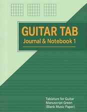 Guitar Tab Journal & Notebook