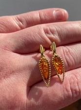 Natural baltic amber gold - amber,