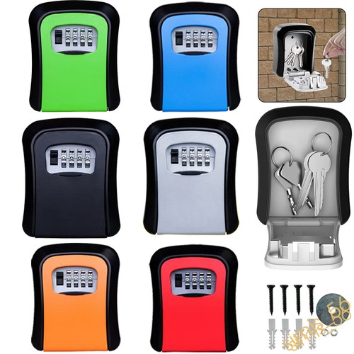 Wall mounted door key - safe, box