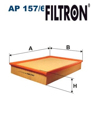 Air filter 157 - 157/6, filtron