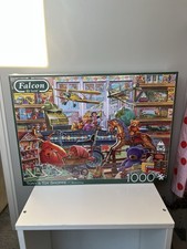 NEW! Falcon de luxe Tony's Toy Shoppe by Steve Crisp 1000 piece nostalgic jigsaw