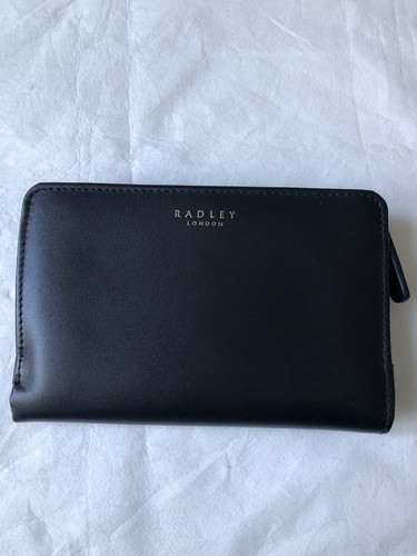 Radley black leather purse - radley,