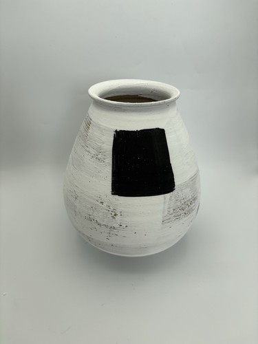 Large handcrafted ceramic vase