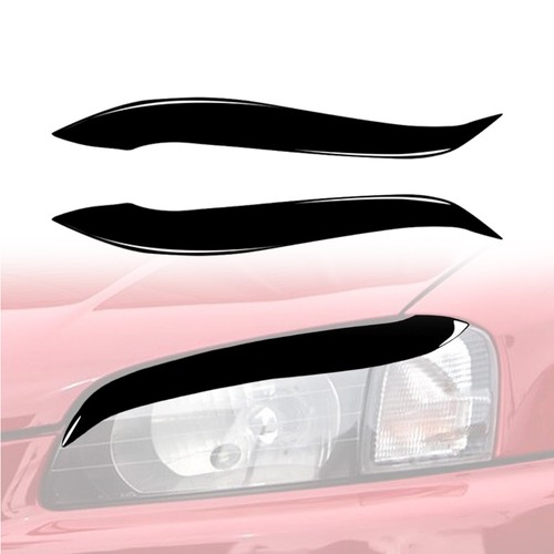 Piano black headlight - piano, eyebrow