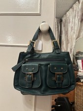 Vintage Real Leather Bag Dark