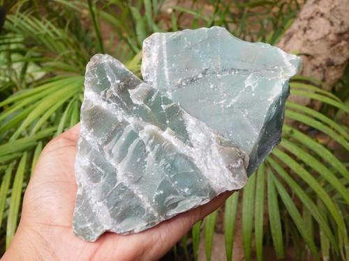 Natural burma green - jade, rough