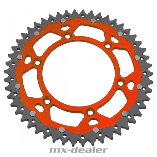 Dual steel aluminium sprocket - steel,