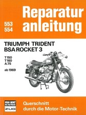 Triumph Trident+BSA Rocket 3  Reparaturanleitung Reparatur-Buch/Handbuch/Wartung
