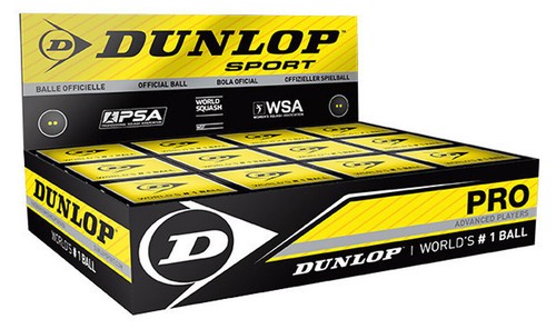 Dunlop pro double yellow dot - pro,