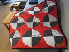 Homemade lap top quilt