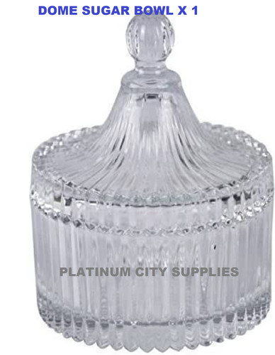 Red cherry dome shape crystal - red,