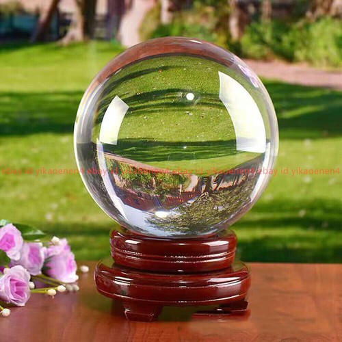 Clear crystal ball quartz - crystal,