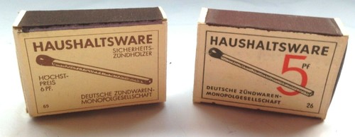 Old matchboxes 2 different - 2,