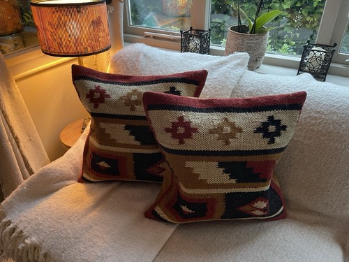 Handwoven wool jute - , &