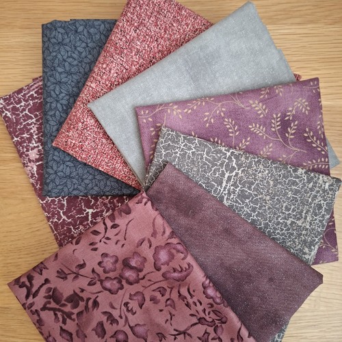 Vintage fabric bundle - 8x, fq