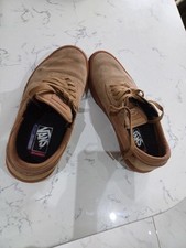 Vans Mens Gilbert Crockett Pop Cush Lace Up Low Skate Shoes Size 7.5 Brown 