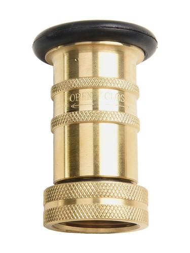 Fire hose brass - nozzle, 1