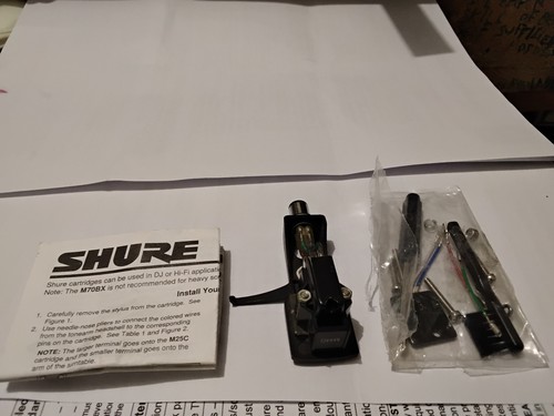 Shure m44g cartridge - m44g, on