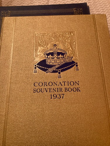 Coronation souvenir book 1937 - coronation,