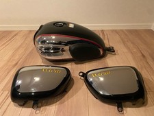 Kawasaki W650 Limited Vehicle Chrome Version Genuine Exterior Set Fuel Tank