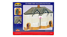 BACHMANN 00 GAUGE SCENECRAFT - 44-0206 - LOW RELIEF 1930'S SEMI DETACHED HOUSES