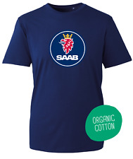 SAAB t shirt Colour large Chest Logo Classic Car SAAB 93 size S to 5XL