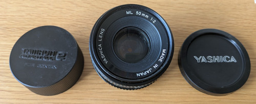 Yashica 50mm contax - 50mm, f
