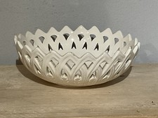 Leeds Creamware Pierced Bowl