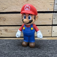 2006 Nintendo Mario Brothers Super Hard Plastic Figure Toy Video Game Display