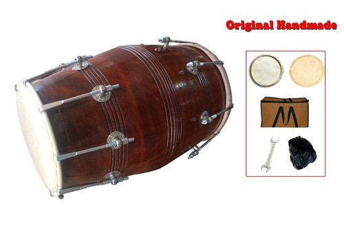 New indian dholak drum - indian, 17”