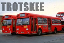 35mm Slide London Transport AEC Swift MCW SMS777 JGF777K 1972 Original