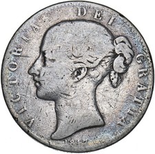 1847 Crown - Victoria British