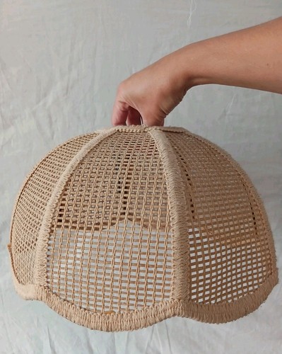 Vintage scalloped rattan - vintage,