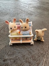Sylvanian Families Rabbit Triplet Play Sets