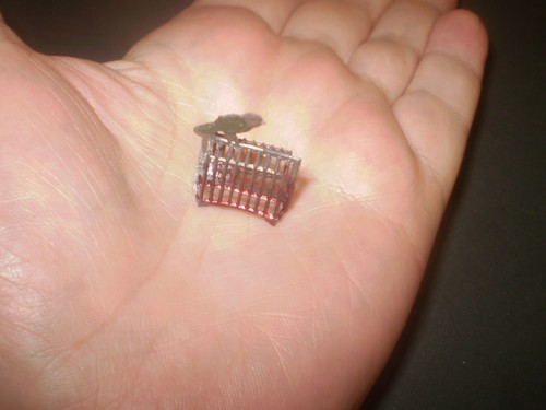 Miniature pressed metal song - pressed,