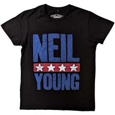 Neil Young Stars Logo T Shirt