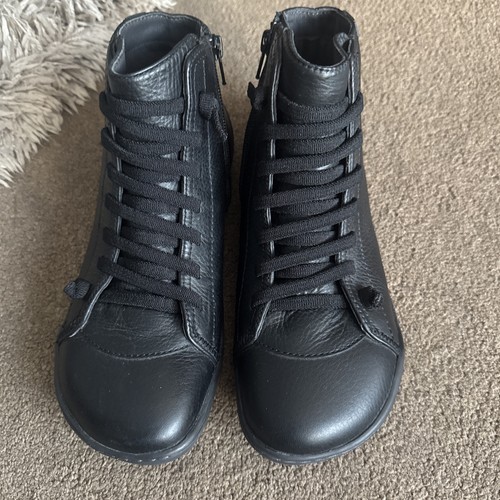 Camper peu cami black leather - camper,